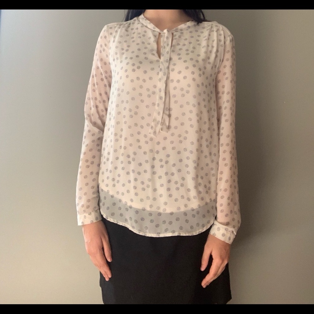 Ann Taylor Flowy Formal Shirt